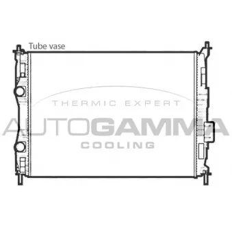 Radiateur, refroidissement du moteur AUTOGAMMA OEM 21410JD01B