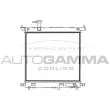 Radiateur, refroidissement du moteur AUTOGAMMA [107782]