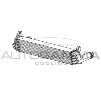 Intercooler, échangeur AUTOGAMMA 107860