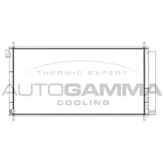 Condenseur, climatisation AUTOGAMMA OEM 8845002420