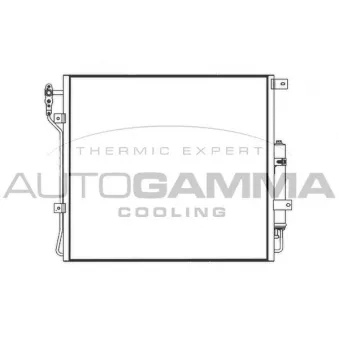 Condenseur, climatisation AUTOGAMMA OEM LR015555