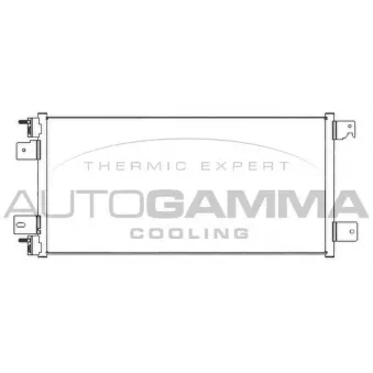 AUTOGAMMA 107878 - Condenseur, climatisation
