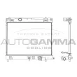 Radiateur, refroidissement du moteur AUTOGAMMA [107888]
