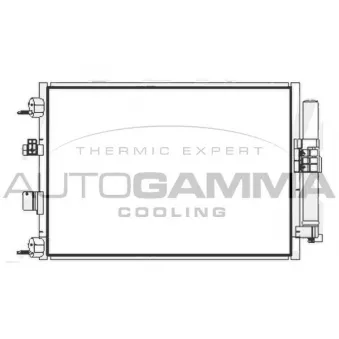 Condenseur, climatisation AUTOGAMMA OEM 2012806