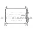 AUTOGAMMA 107974 - Condenseur, climatisation