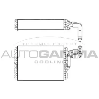Évaporateur climatisation AUTOGAMMA 112034