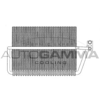 Évaporateur climatisation AUTOGAMMA 112036