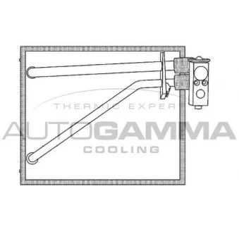 Évaporateur climatisation AUTOGAMMA OEM 95nw19850rd