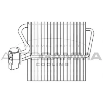 AUTOGAMMA 112188 - Évaporateur climatisation