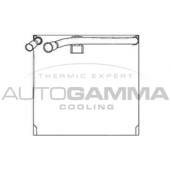 AUTOGAMMA 112209 - Évaporateur climatisation