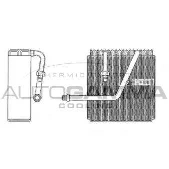 Évaporateur climatisation AUTOGAMMA 112214