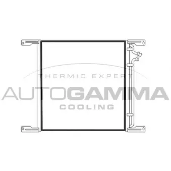 AUTOGAMMA 304432 - Condenseur, climatisation