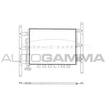 Condenseur, climatisation AUTOGAMMA 304480