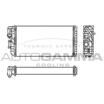 Système de chauffage AUTOGAMMA OEM 0028352401