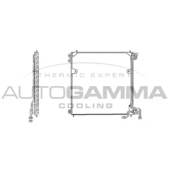 Condenseur, climatisation AUTOGAMMA 304514