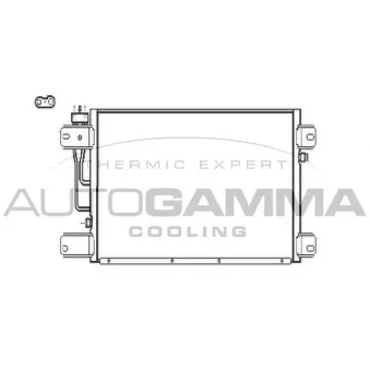 Condenseur, climatisation AUTOGAMMA 304795