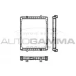 Radiateur, refroidissement du moteur AUTOGAMMA [401038]