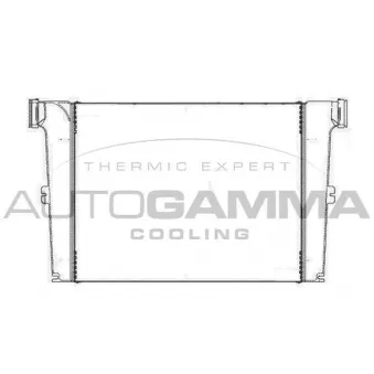 Intercooler, échangeur AUTOGAMMA 401502