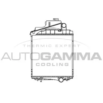 Radiateur, refroidissement du moteur AUTOGAMMA OEM AL39290