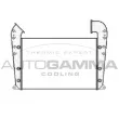 Intercooler, échangeur AUTOGAMMA [404208]