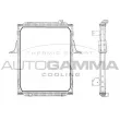 Radiateur, refroidissement du moteur AUTOGAMMA [404546]