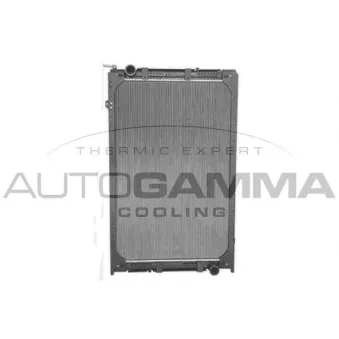 Radiateur, refroidissement du moteur AUTOGAMMA 404734