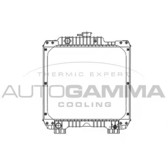 Radiateur, refroidissement du moteur AUTOGAMMA OEM 84172100