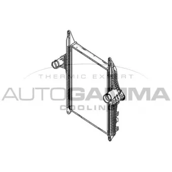 Intercooler, échangeur AUTOGAMMA 405298