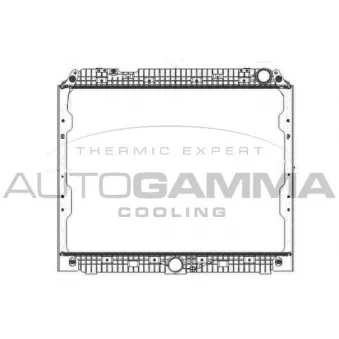 AUTOGAMMA 405530 - Radiateur, refroidissement du moteur