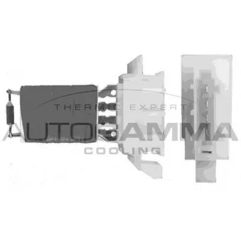 Résistance, pulseur d'air habitacle AUTOGAMMA GA15880