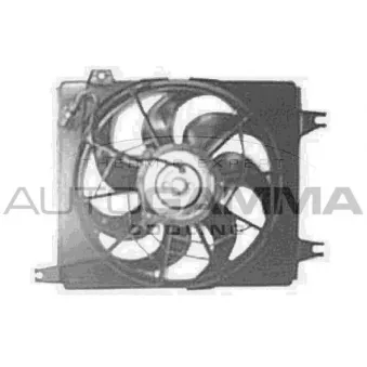 AUTOGAMMA GA200714 - Ventilateur, refroidissement du moteur