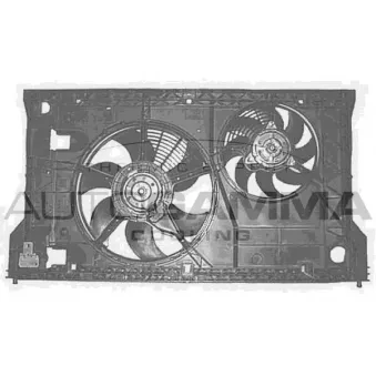 Ventilateur, refroidissement du moteur AUTOGAMMA GA200820