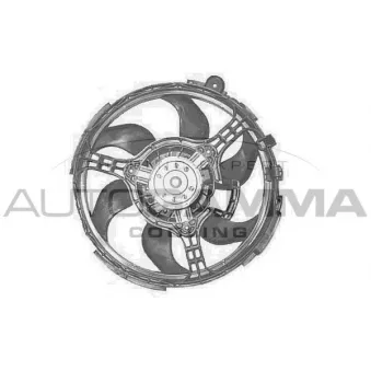 Ventilateur, refroidissement du moteur AUTOGAMMA GA201042