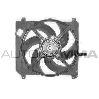Ventilateur, refroidissement du moteur AUTOGAMMA GA201216
