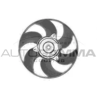 AUTOGAMMA GA201231 - Ventilateur, refroidissement du moteur