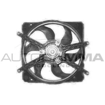 Ventilateur, refroidissement du moteur AUTOGAMMA OEM 1671102060