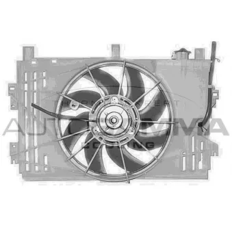 Ventilateur, refroidissement du moteur AUTOGAMMA OEM 163610D090