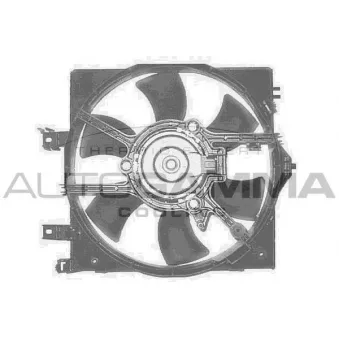 AUTOGAMMA GA201542 - Ventilateur, refroidissement du moteur