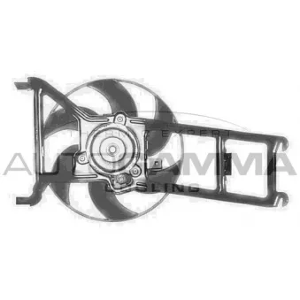 Ventilateur, refroidissement du moteur AUTOGAMMA [GA201632]