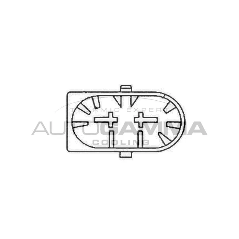 Ventilateur, refroidissement du moteur AUTOGAMMA GA201654 - Visuel 1