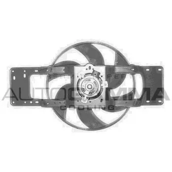 Ventilateur, refroidissement du moteur AUTOGAMMA GA201692