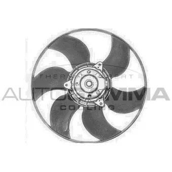 Ventilateur, refroidissement du moteur AUTOGAMMA GA201717