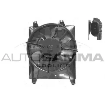 AUTOGAMMA GA228027 - Ventilateur, refroidissement du moteur