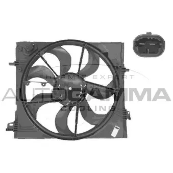 Ventilateur, refroidissement du moteur AUTOGAMMA OEM 214814EB0A