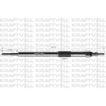 Bougie de préchauffage KRAFTVOLL GERMANY OEM 8200561251