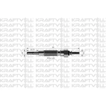 Bougie de préchauffage KRAFTVOLL GERMANY OEM 1106565N0A