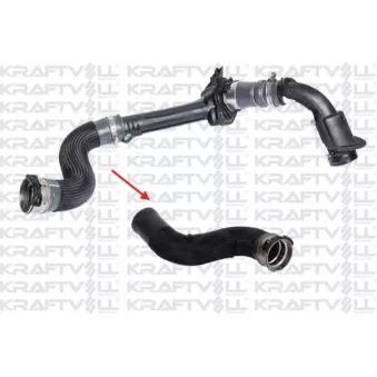 Gaine de suralimentation KRAFTVOLL GERMANY OEM 144602487R