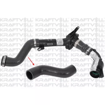 Gaine de suralimentation KRAFTVOLL GERMANY OEM 8200687468