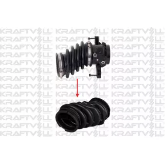 Tuyau d'aspiration, alimentation d'air KRAFTVOLL GERMANY 10032170