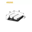 WIX FILTERS 49200 - Filtre à air